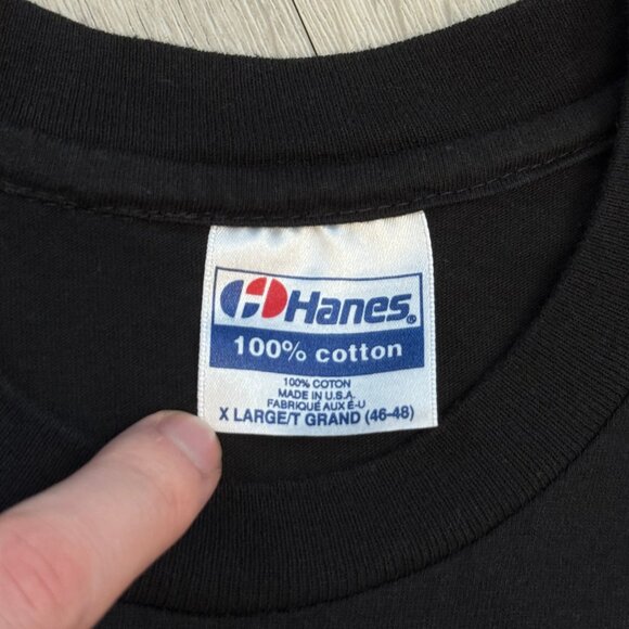 Vintage 1992 Richard Petty STP NASCAR Single Stitch Men's Black T-Shirt Size XL - Picture 7 of 7